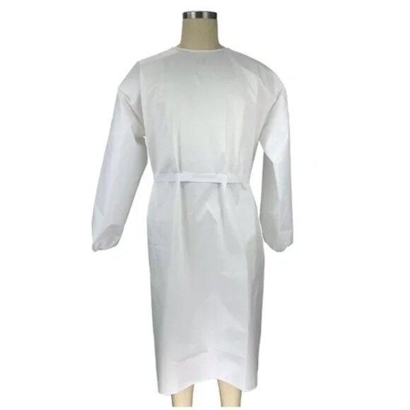 10 Piece Disposable Isolation Gown - Size: Large - Non Surgical - 10 Gowns - Picture 1 of 13